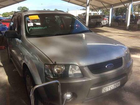 WRECKING 2005 FORD SX TERRITORY TX FOR PARTS